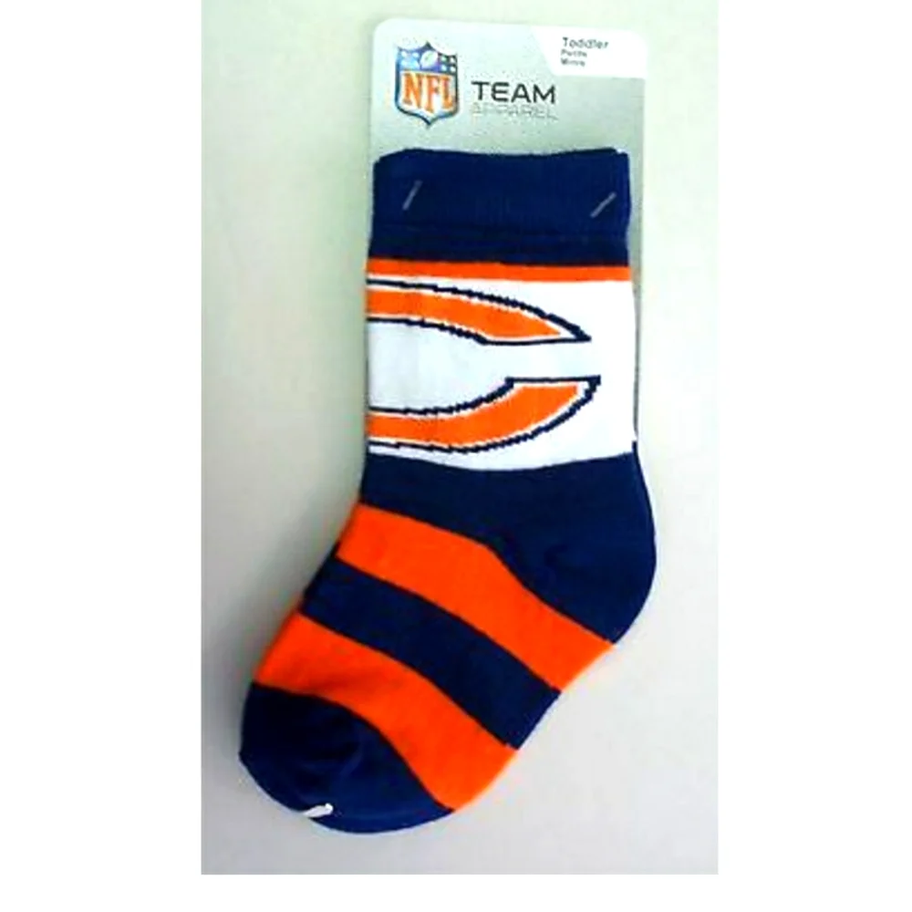NWT Toddler's Chicago Bears Rugby Quarter Socks
